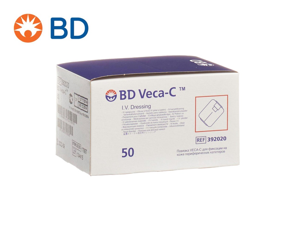 BD VECA-C Pansement cathéter avec fenêtre