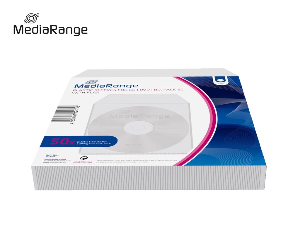[MediaRange] R-CD avec pochettes, 300 pcs
