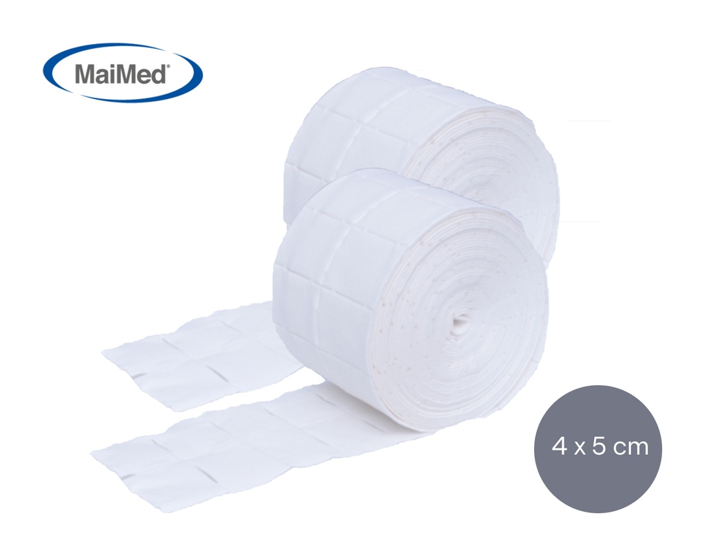 [MaiMed] Tampons de cellulose (4x5cm) non stérile 2 x 500 pcs