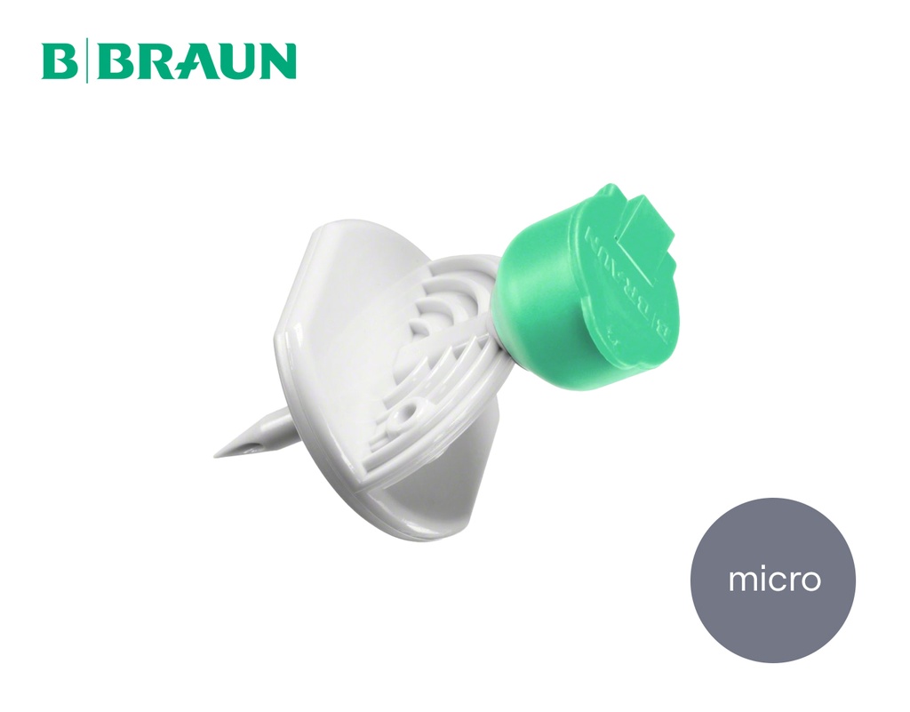 [BBraun] Mini-Spike con punta micro, verde 100 pz.