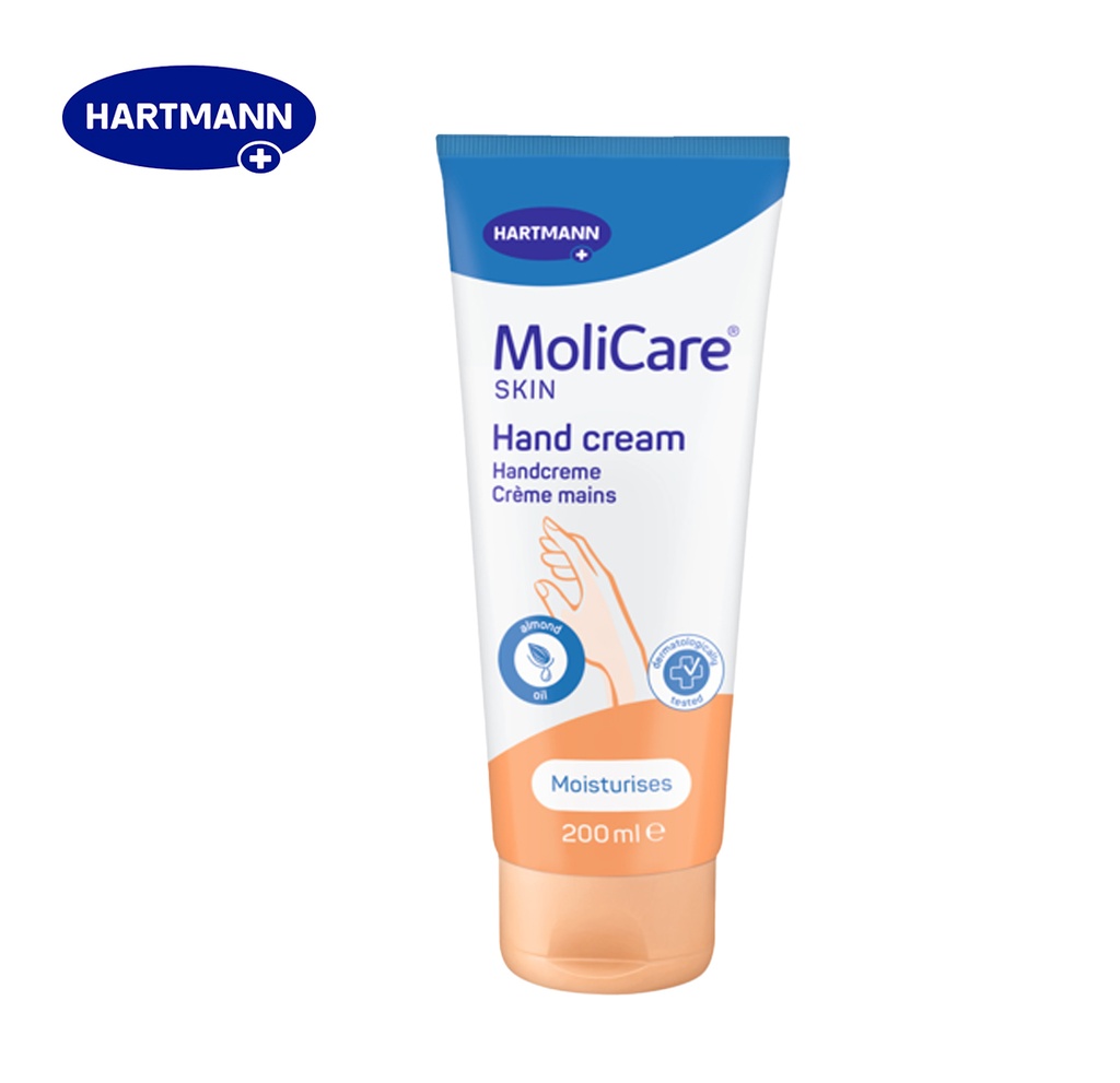 [Hartmann] MoliCare® Skin Crème pour les mains 200 ml, 12 pcs