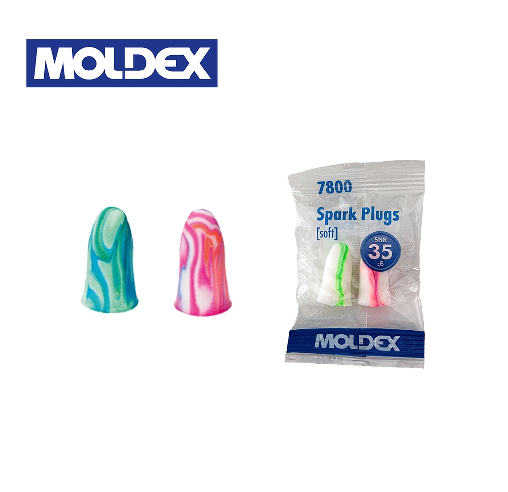[Moldex] Spark Plugs Gehörschutzstöpsel, 200 Paar