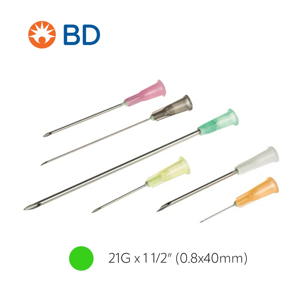 [BD] Microlance™ 3 Aiguilles standard luer, 100 pcs
