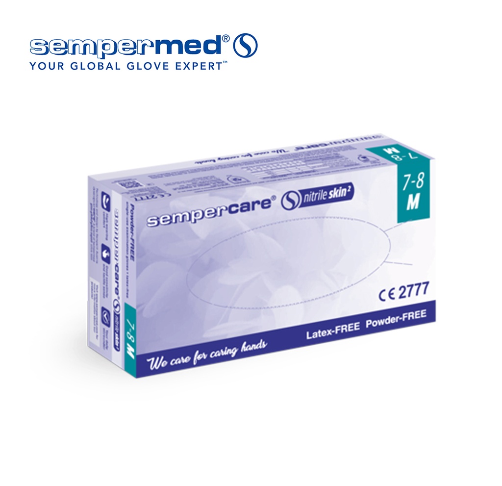 [Sempercare] Gants nitriles skin² (XL), 180 pcs