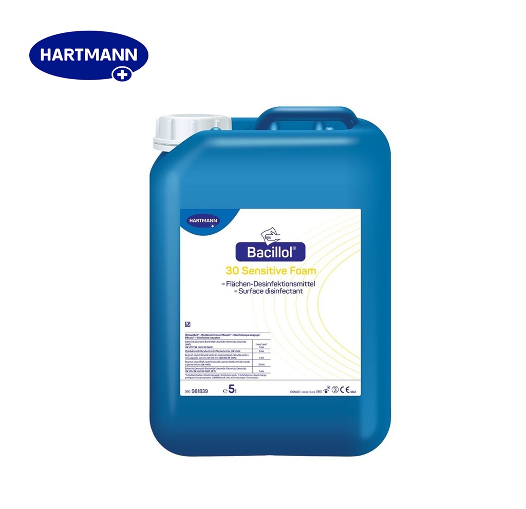 [Hartmann] Bacillol 30 Sensitive Foam Kanister 5L, 1 Stk.