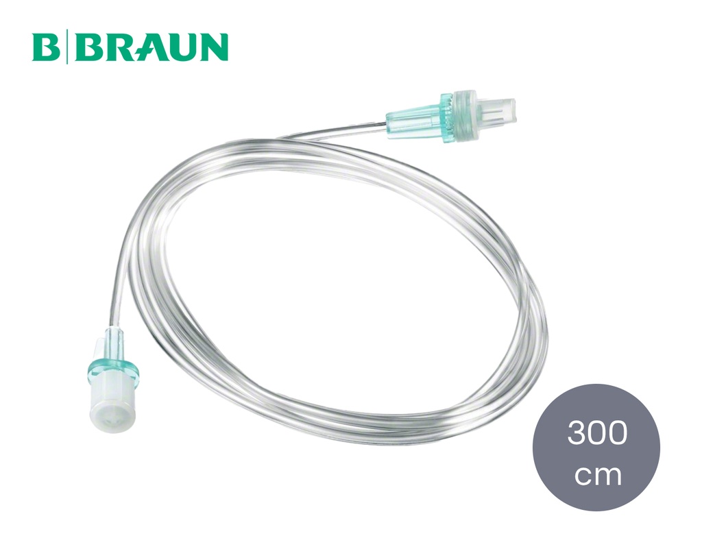 [BBraun] Original Perfusor® Line, 300 cm, 1.5 x 2.7 mm, LL, PVC, 100 pcs