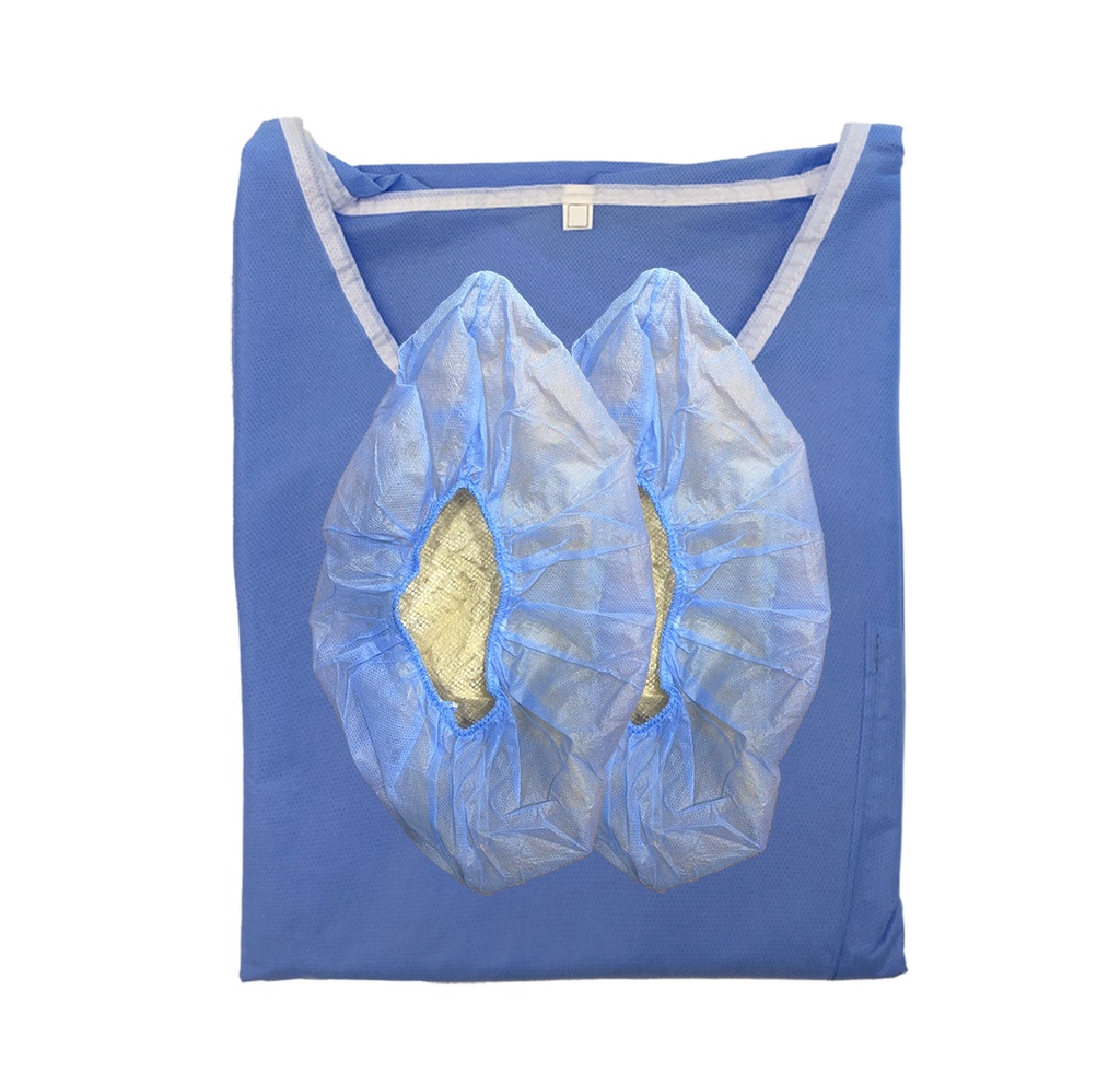 [Kit] Habit CT (XL) avec sur-chaussures, 50 pcs