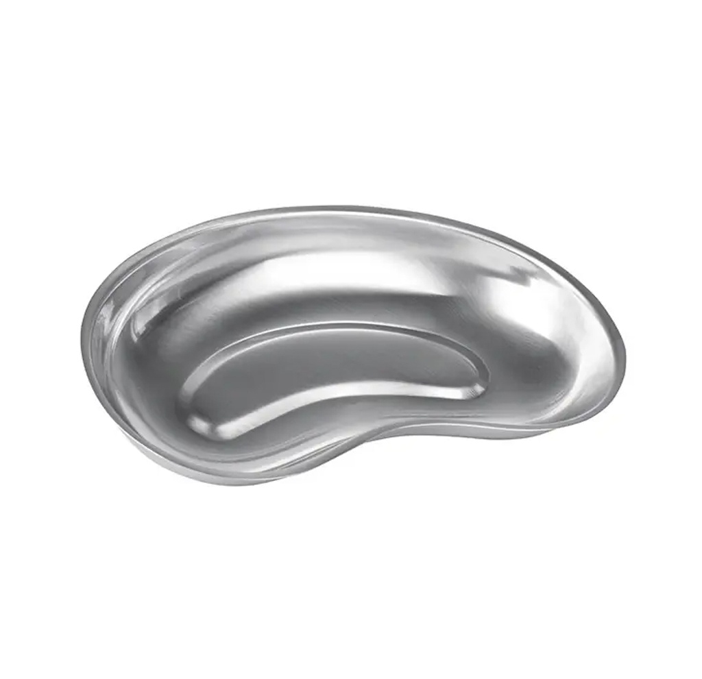 Cuvette haricot universel, en acier inoxydable, forme réniforme, 750 ml