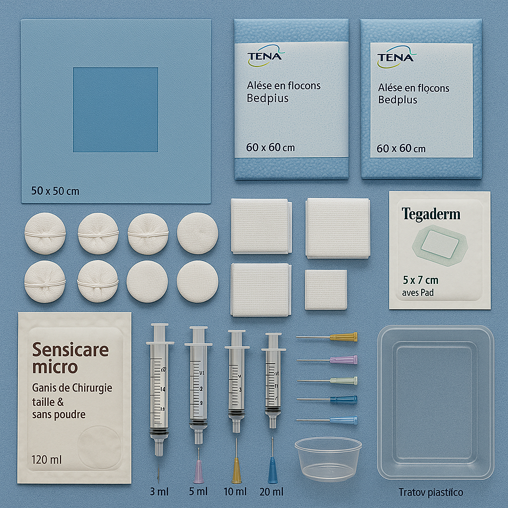 [Set-PM] Set infiltration, non-stérile, 10 pcs