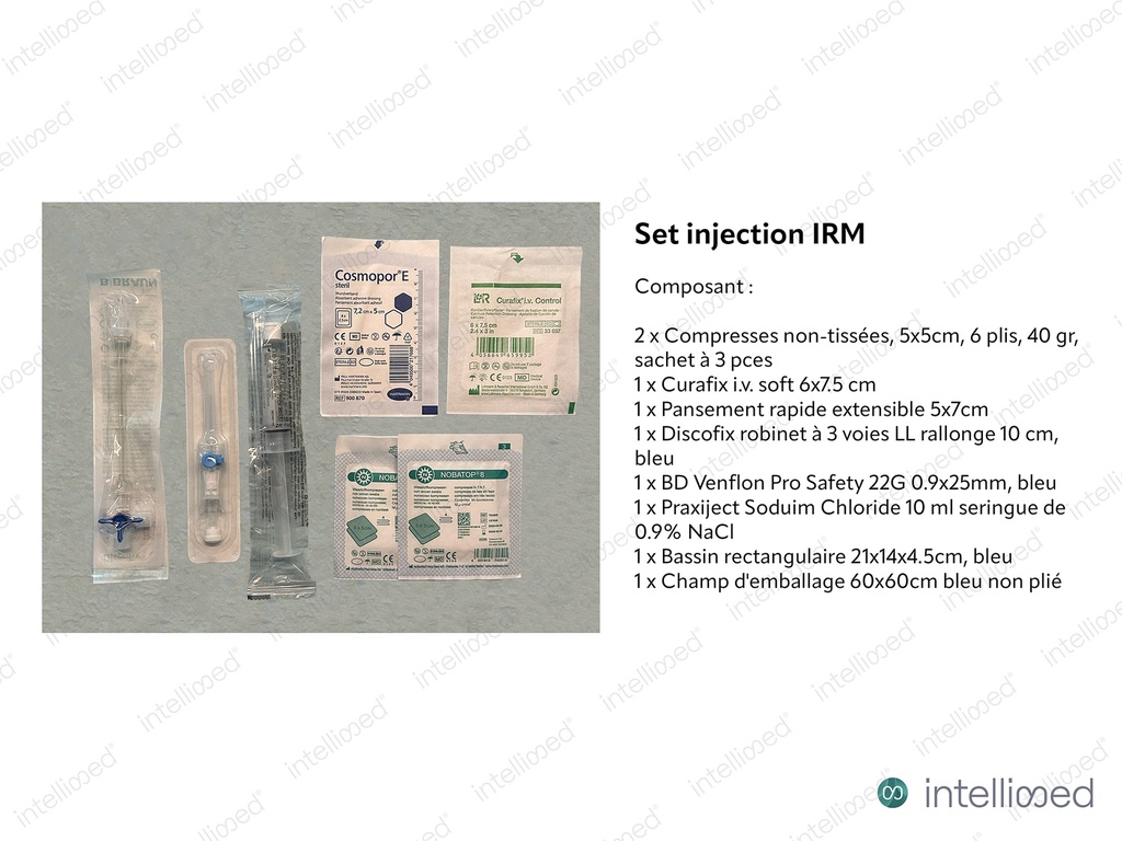 [Set-SM] Set d'injection IRM, 66 pcs