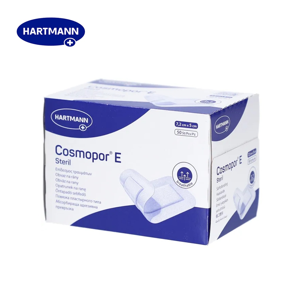[Hartmann] Cosmopor E 7.2 x 5 cm, 50 pcs