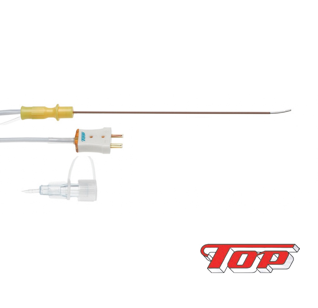[TOP] SCCBL disposable thermocouple needles, curved blunt, Packung à 10 Stk.