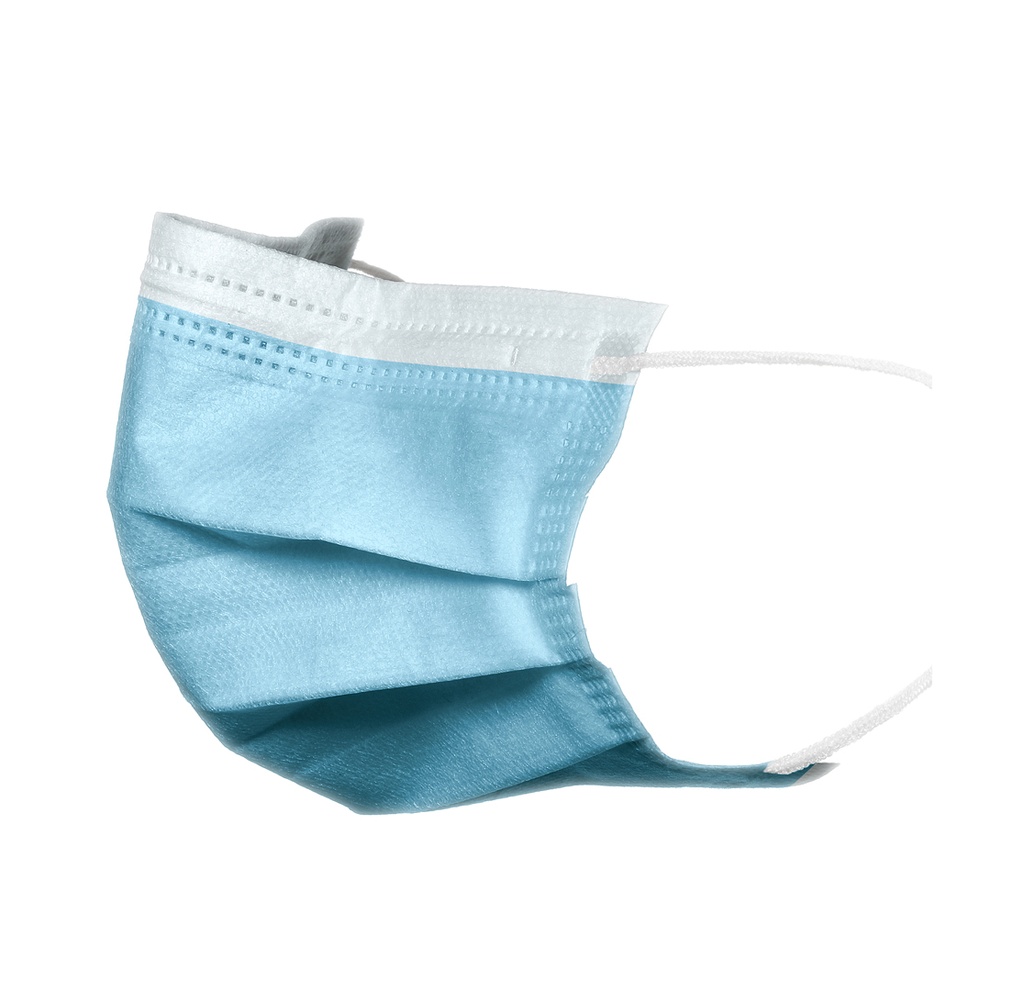 Masque chirurgique 3 plis, 20 pack de 50 pcs