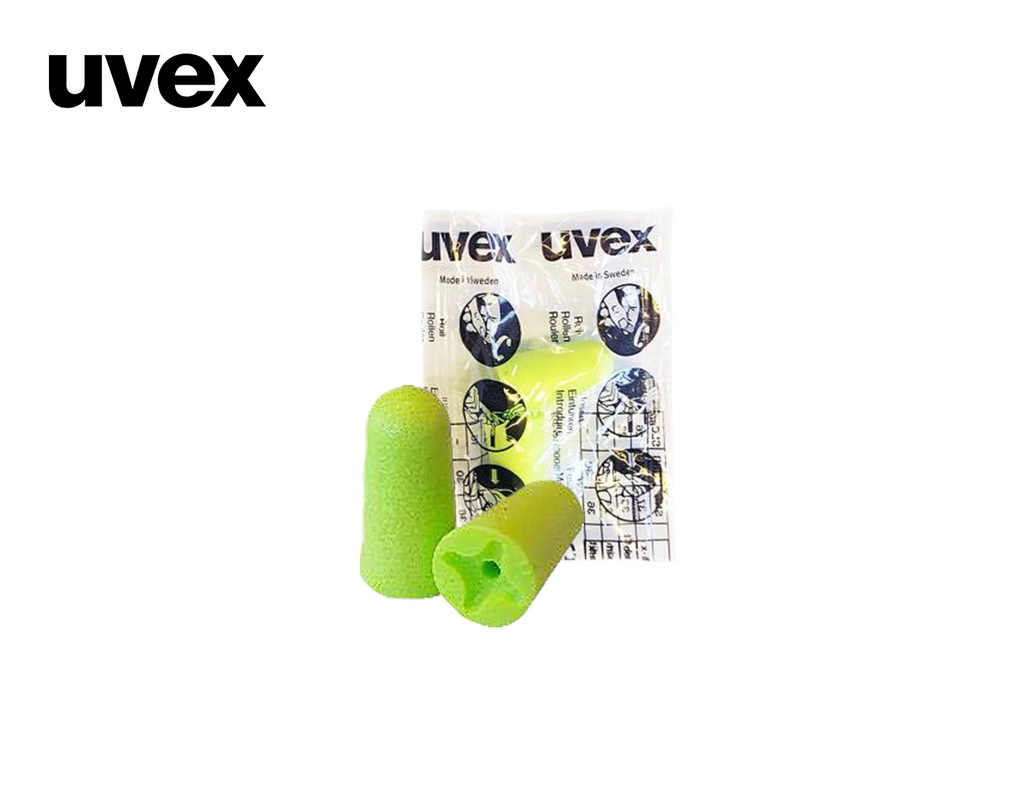[UVEX] X-fit Gehörschutzstöpsel, 200 Paar