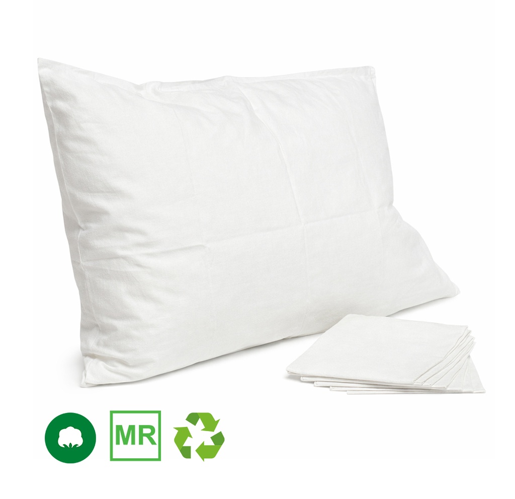 [Visiotex] Housse oreiller coton jetable 50x70cm, 20 pcs