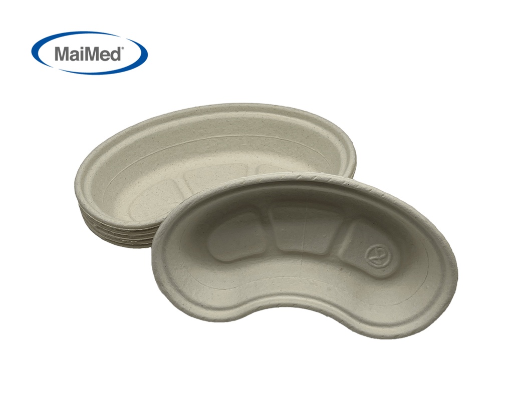 Cuvettes haricots en carton jetable, grise, 700 ml, 300 pcs