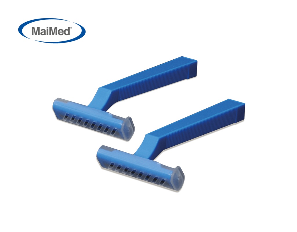 [MaiMed] Einmalrasierer, unsteril, mit Klingenschutz, 100 pcs