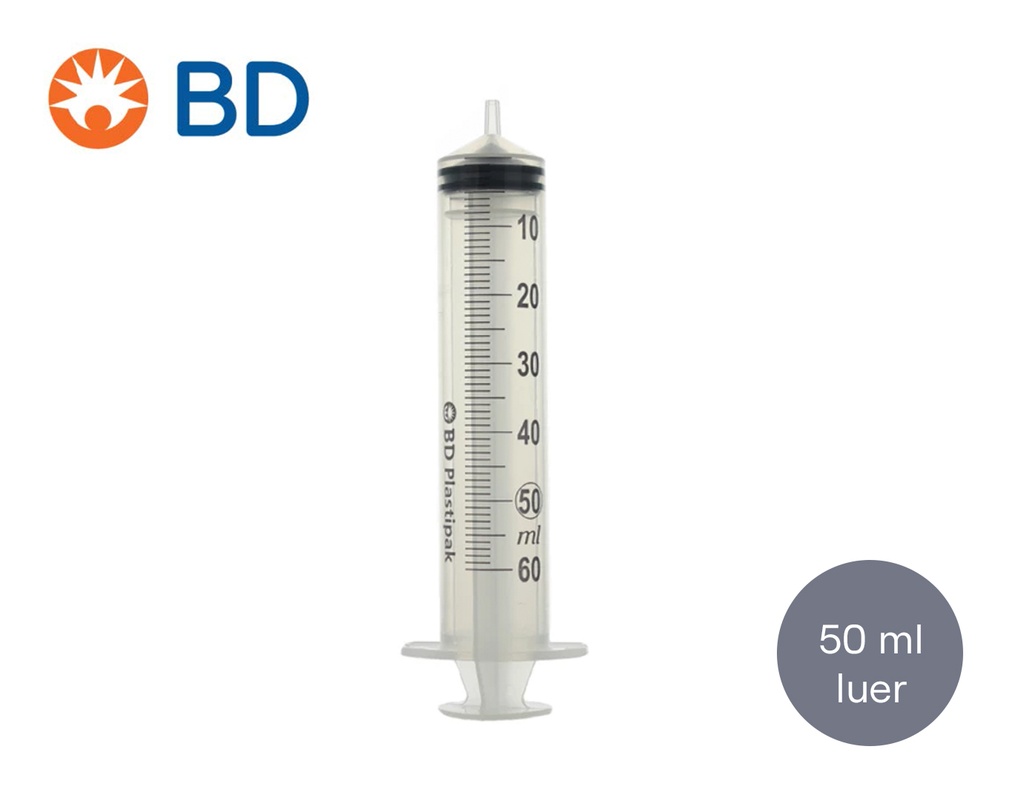 [BD] Spritze 50 ml Luer latexfrei, 60 Stk