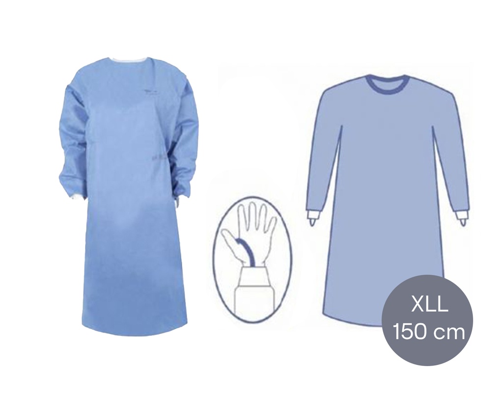 Surgical gown OPS Essential, SMS (XLL), 32 pcs