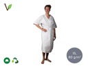 [Visiotex] Peignoir coton blanc (XL), 60 pcs