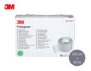 [3M/1527-1] TRANSPORE Sparadrap 25mmx9.14m, 12 Stk