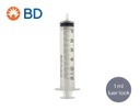 [BD] Seringue luer lock sans latex 1 ml, 100 pcs