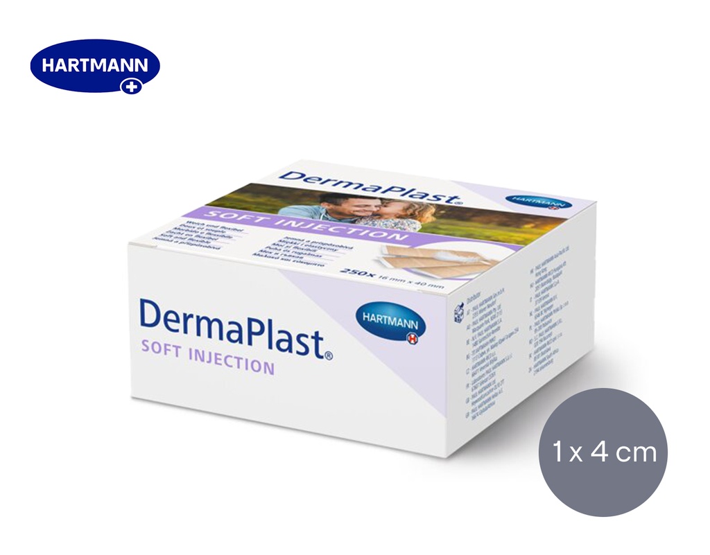 [Hartmann] DermaPlast® Pansements injections beige 16x40mm, 60 bte