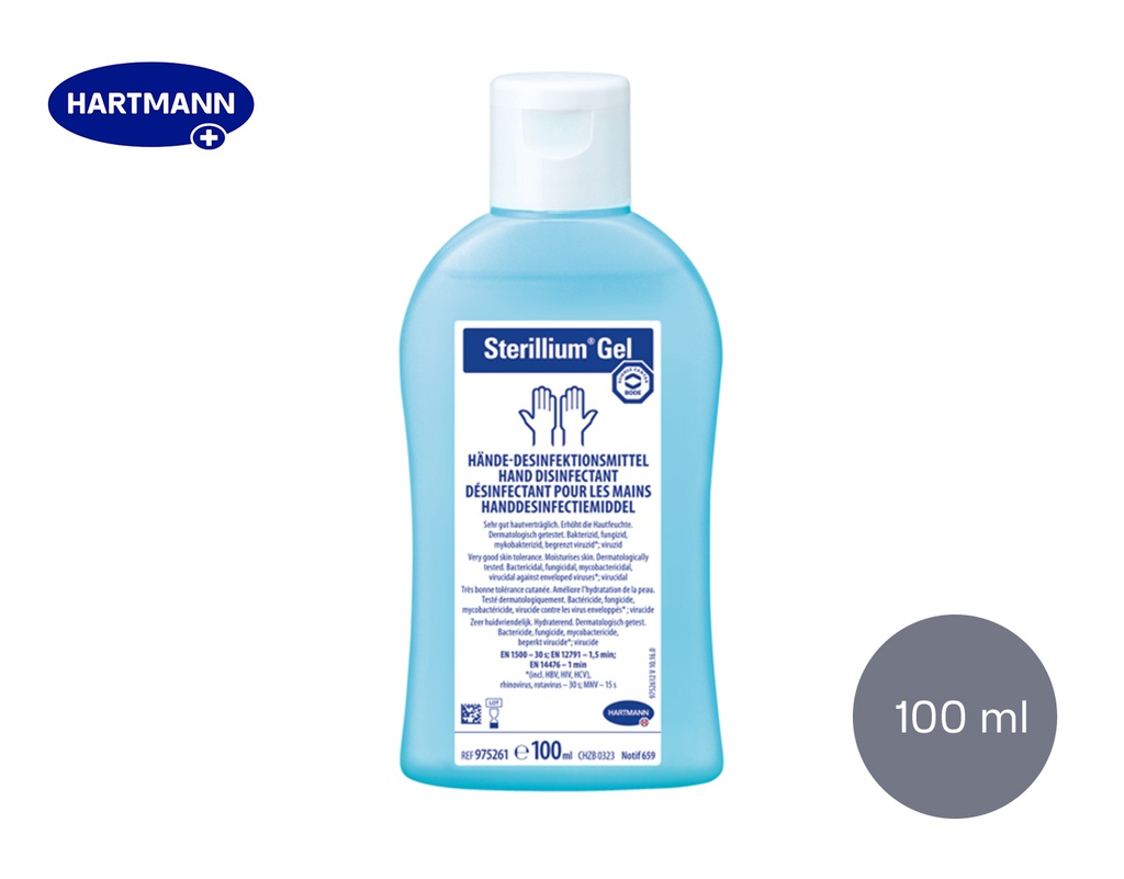 [Hartmann] Sterillium® Gel Désinfection des mains 100ml, 45 pcs
